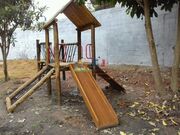 Playgrounds de Madeira para Parques no Campo Grande