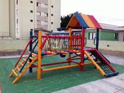 Procurar Playgrounds de Madeira para Condomínios em Rio Claro
